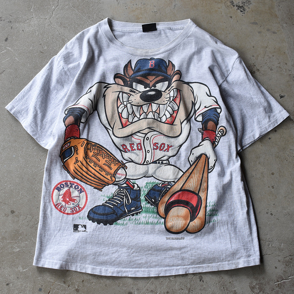 90's Looney Tunes/ルーニー・テューンズ “MLB RED SOX” Tee USA製 220708
