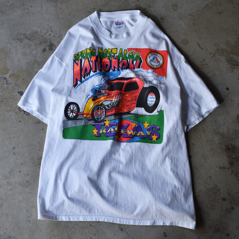 Y2K ”TEXAS RACEWAY” レーシング Tee USA製 220725