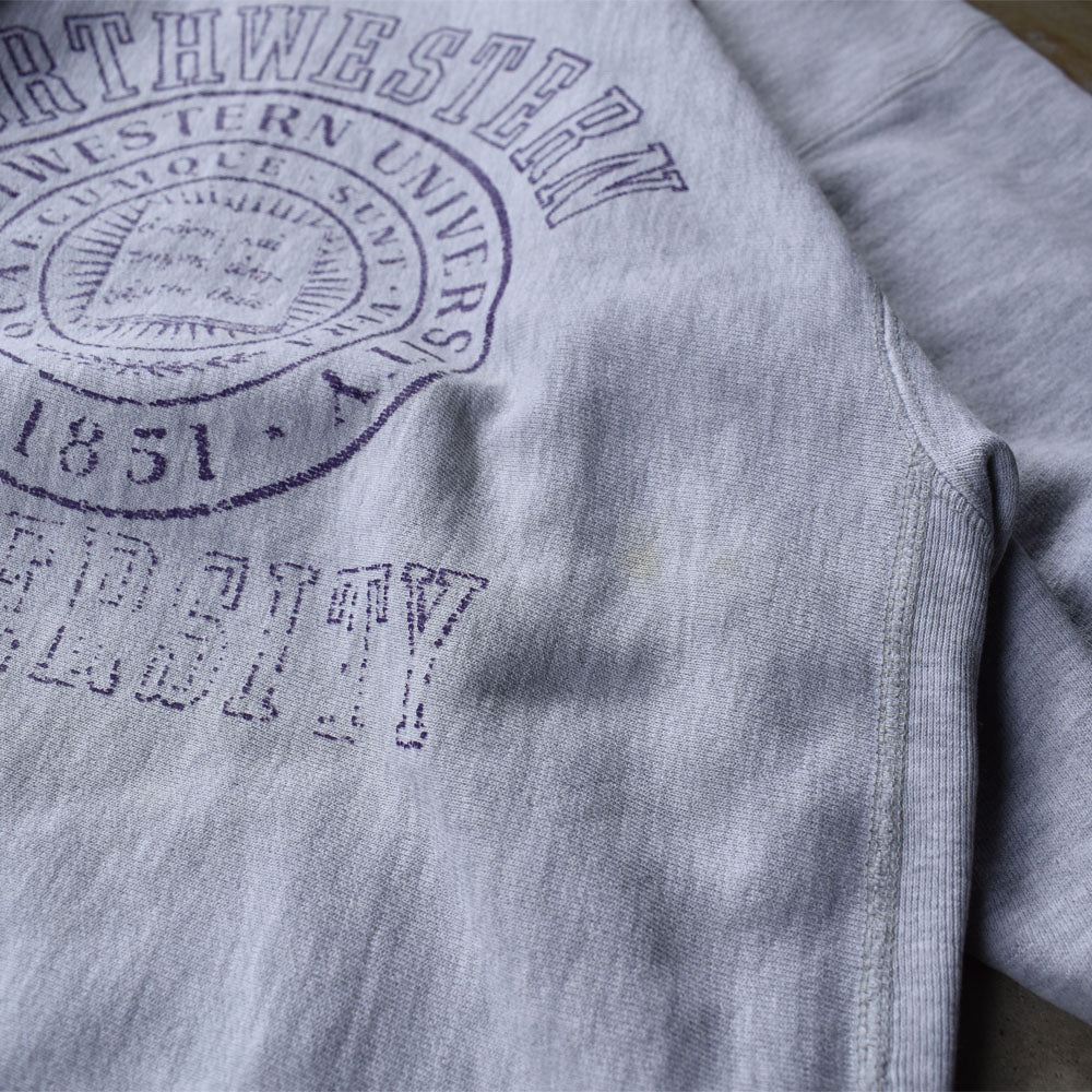 90’s LANDS' END×Champion Wネーム!“NORTHWESTERN” RWスウェット 221019
