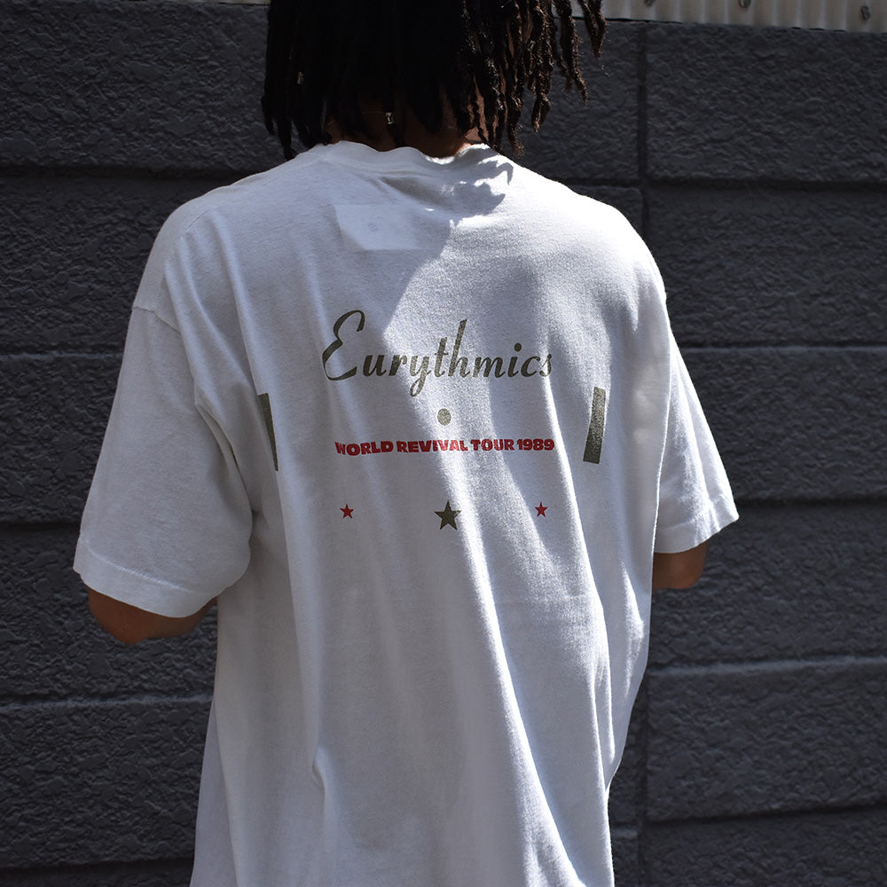 80's EURYTHMICS "Revival" ツアーTシャツ 220917H