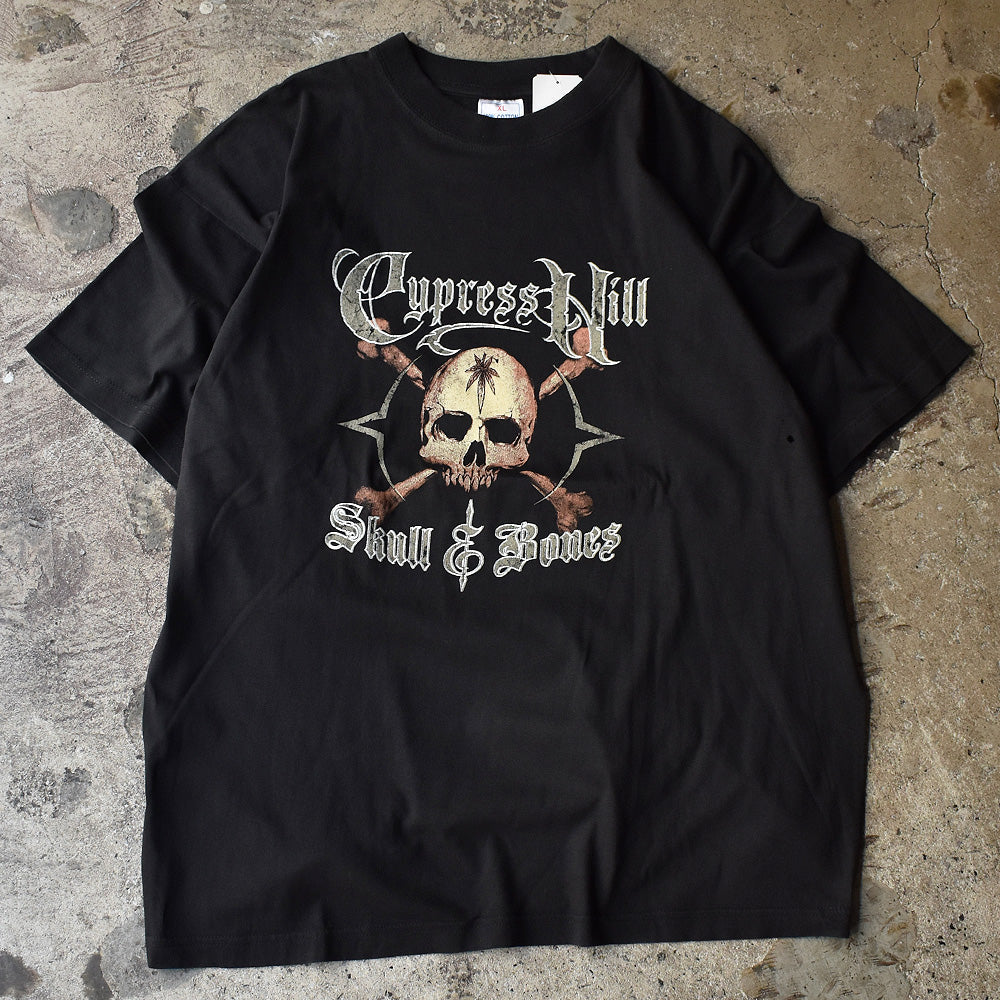 Y2K Cypress Hill "Skull & Bones" ラップTシャツ Euro製 220702H