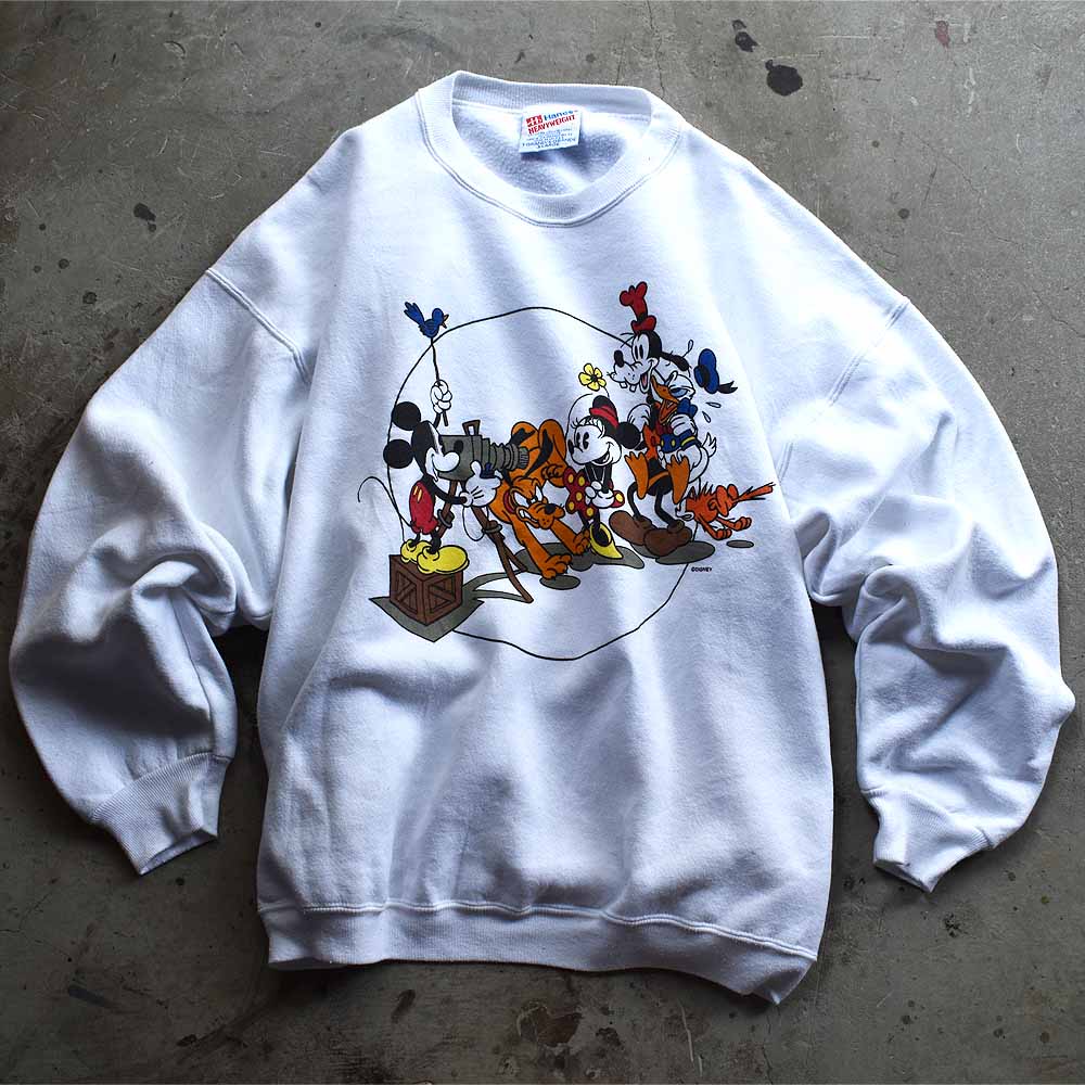 90’s Disney ”Mickey&Friends” スウェット USA製 220908H