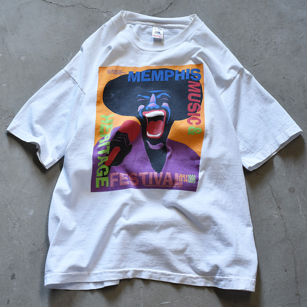 90's “MEMPHIS MUSIC & HERITAGE FESTIVAL” フェスTee 220501