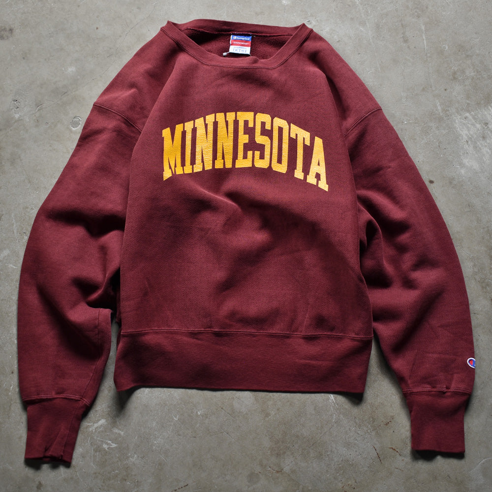Y2K Champion “MINNESOTA” RWスウェット 221020