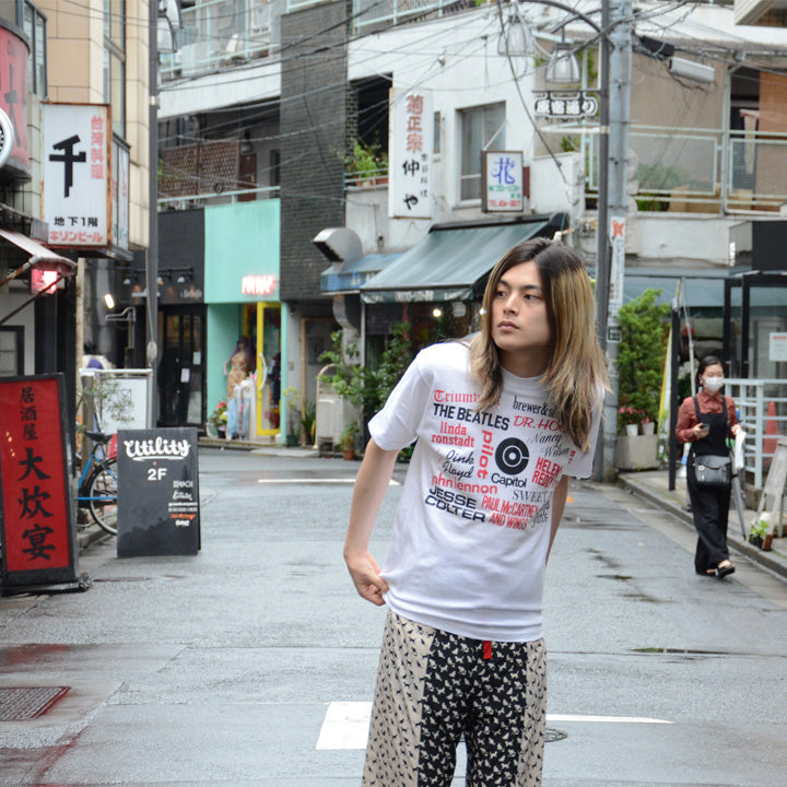 70's Capital Records アーティスト Tシャツ