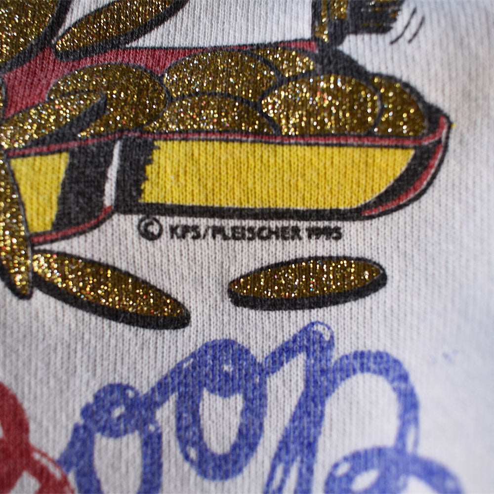 90's Betty Boop/ベティ・ブープ ラメプリント スウェット USA製 221215