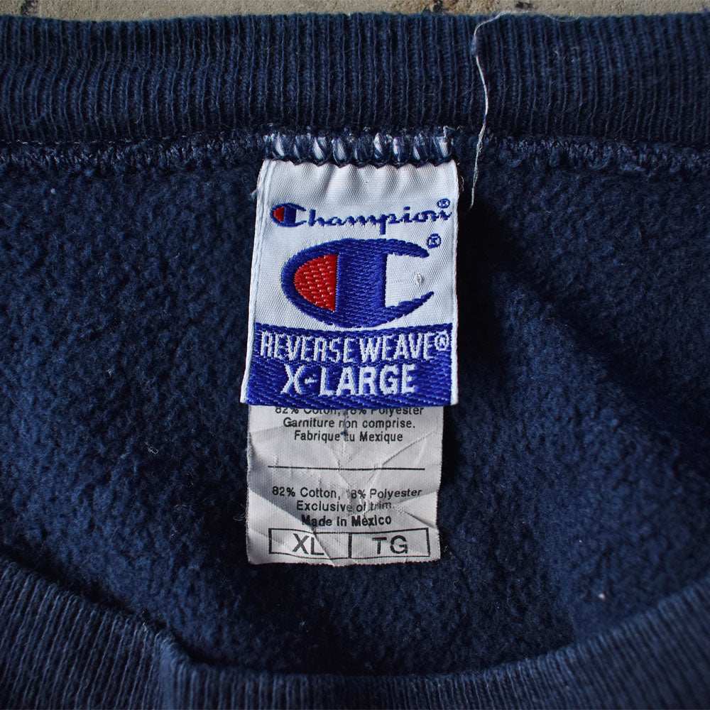 90's Champion/チャンピオン “CANISIUS COLLEGE” 2段カレッジプリント RWスウェット 230301