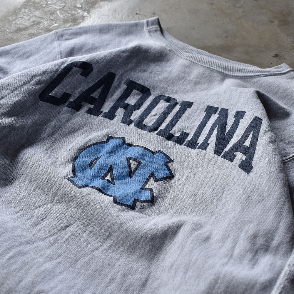 90's Champion/チャンピオン “CAROLINA CN” カレッジプリント RWスウェット 230221