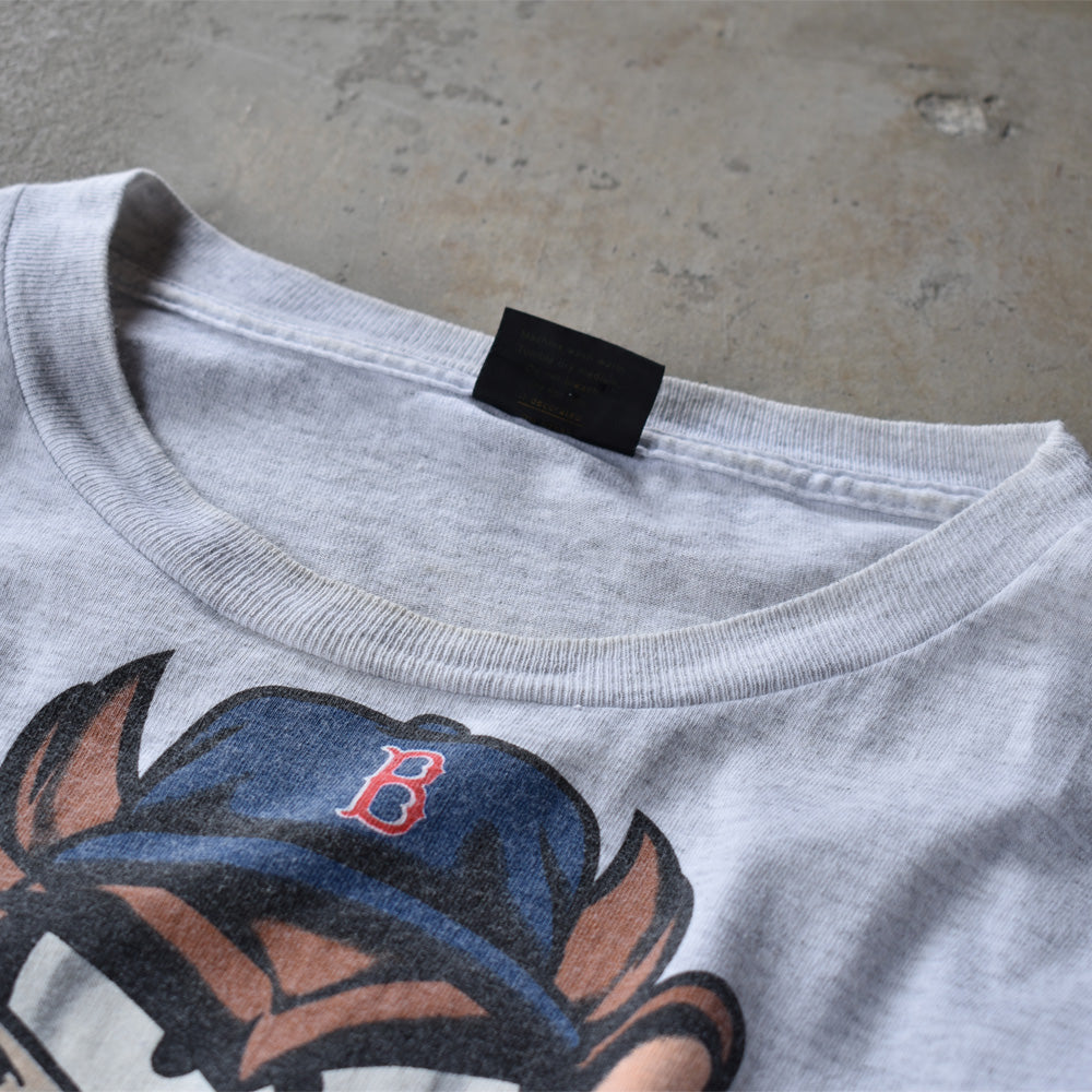 90's Looney Tunes/ルーニー・テューンズ “MLB RED SOX” Tee USA製 220708