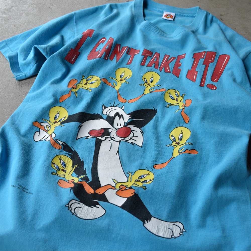 90's　Looney Tunes/ルーニー・テューンズ “I CAN'T TAKE IT!” Tee　220705