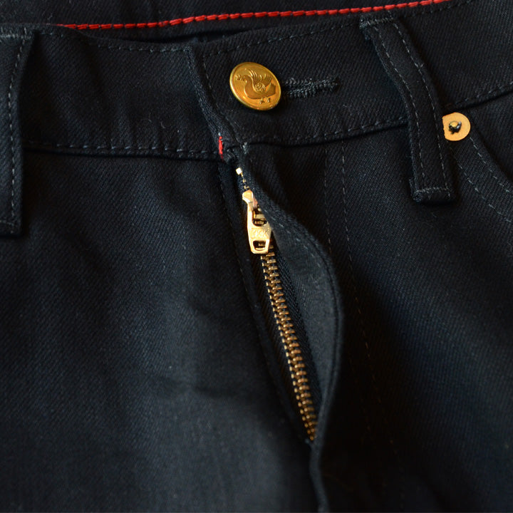 Hiroshima Denim メンズ スリム ブラック