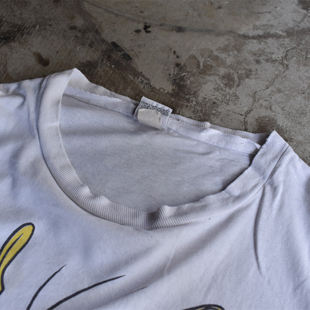 90's Looney Tunes/ルーニー・テューンズ ”STRESSED” Tee USA製 220612