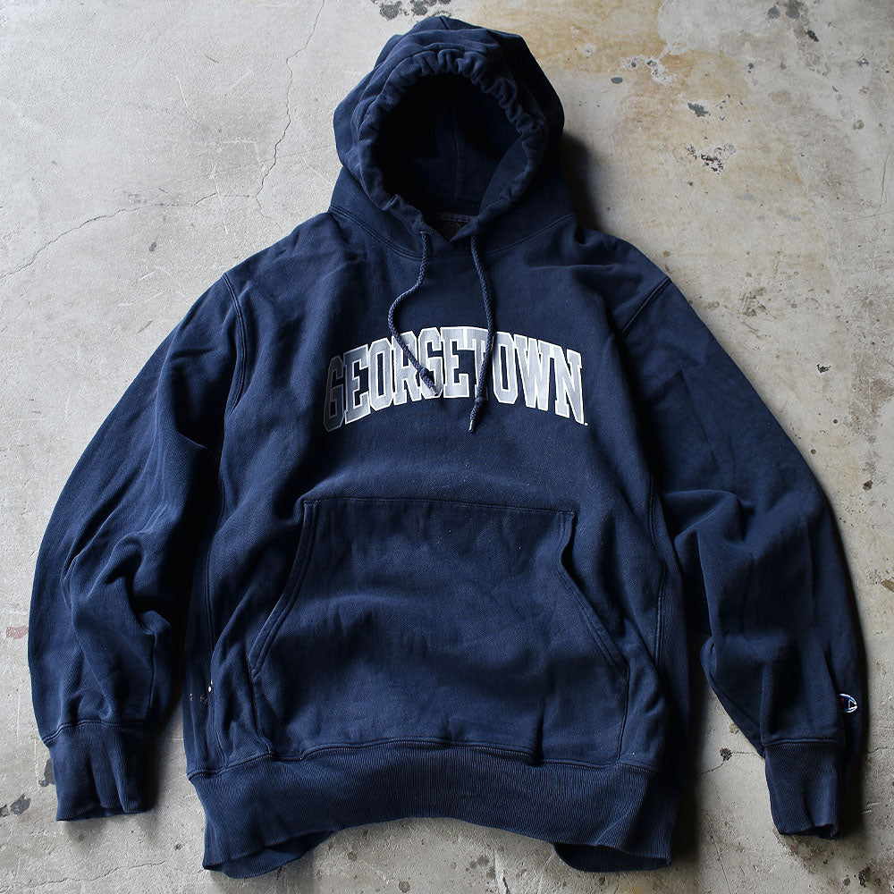Y2K Champion/チャンピオン “GEOGETOWN” カレッジプリント RWパーカー 221031