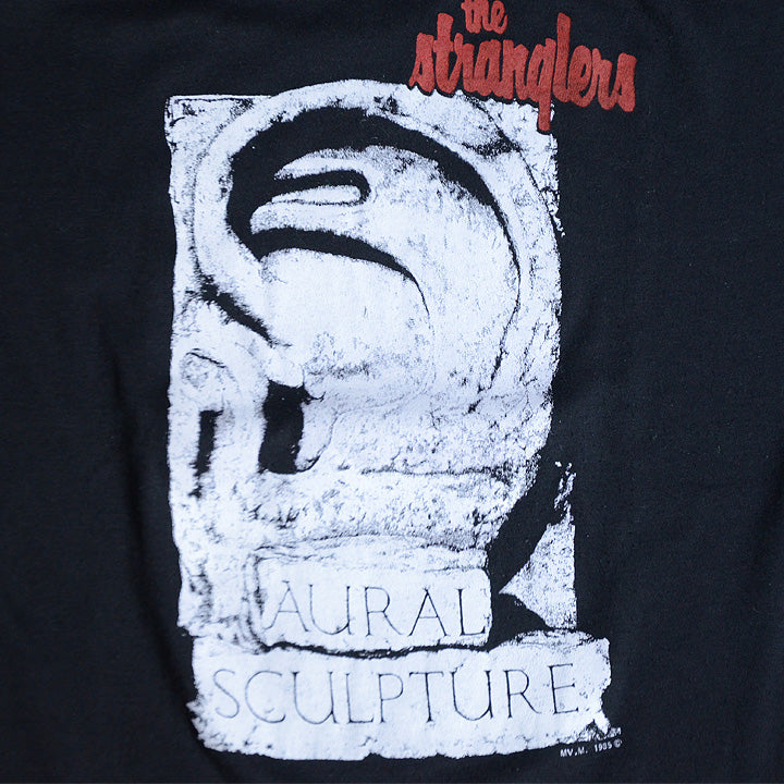 80's　The Stranglers　"Aural Sculpture" Tシャツ　コピーライト入り　