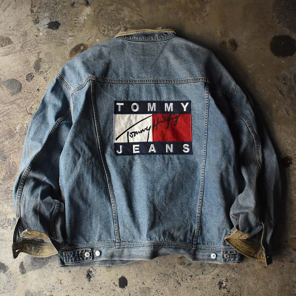 Tommy Jeans 90s トミーフィルフィガー ジージャン フラッグ XL-