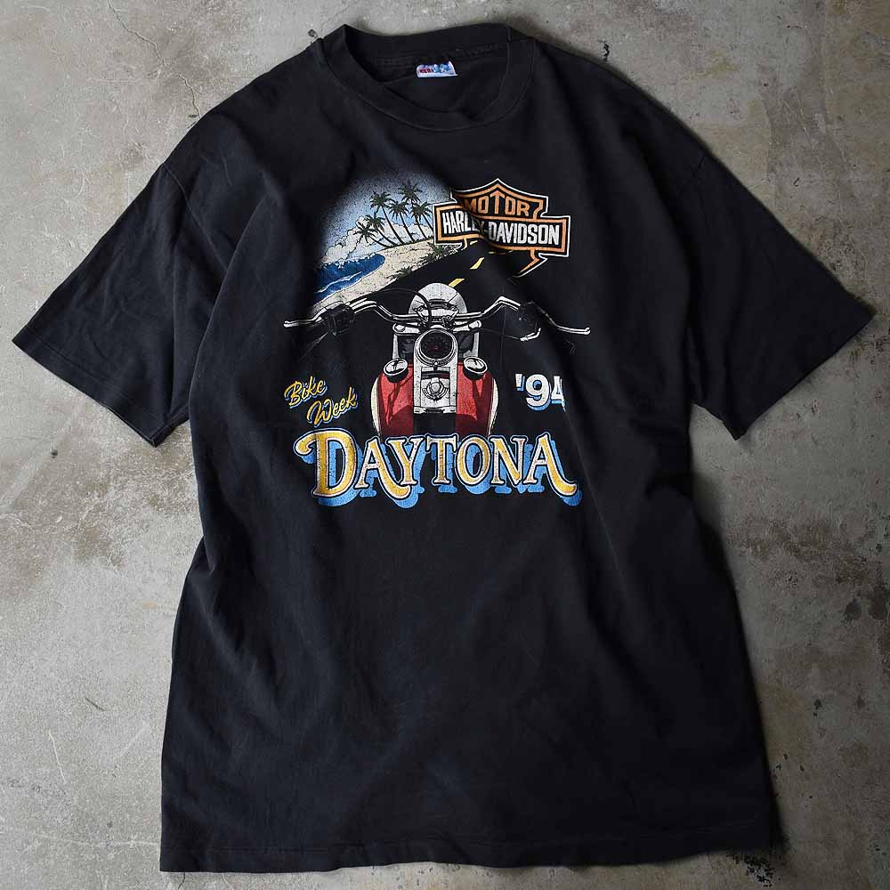 90’s Harley-Davidson “BIKE WEEK DAYTONA '94” 両面プリント Tシャツ USA製 220823H