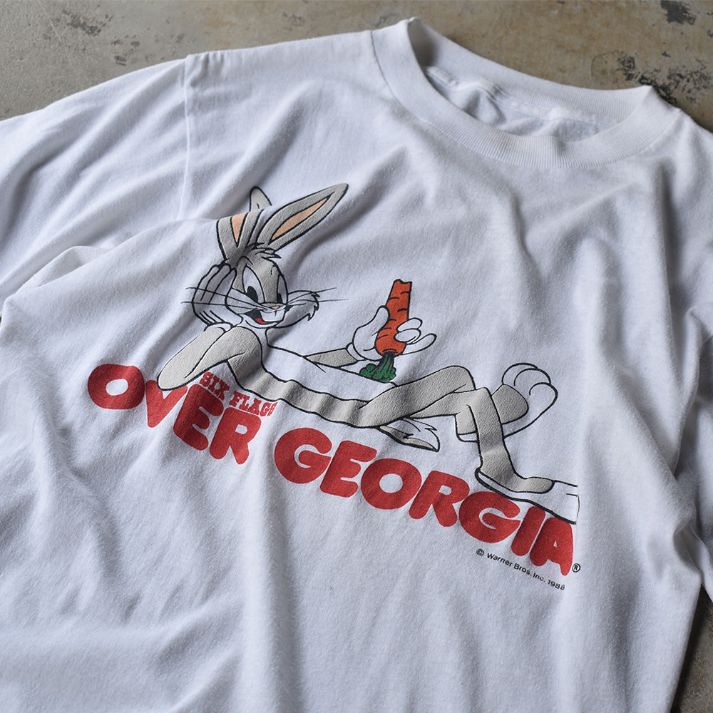 80's　Looney Tunes/ルーニー・テューンズ ”SIX FLAGS OVER GEORGIA” Tee　USA製　220703