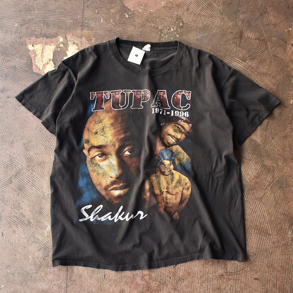 2pac ヴィンテージ　TシャツTシャツ/カットソー(半袖/袖なし)