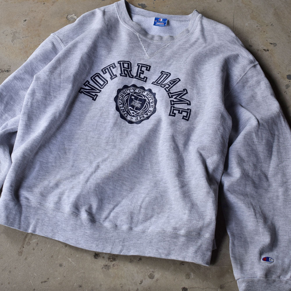 90's Champion XXL レア! “NOTREDAME” スウェット USA製 230226