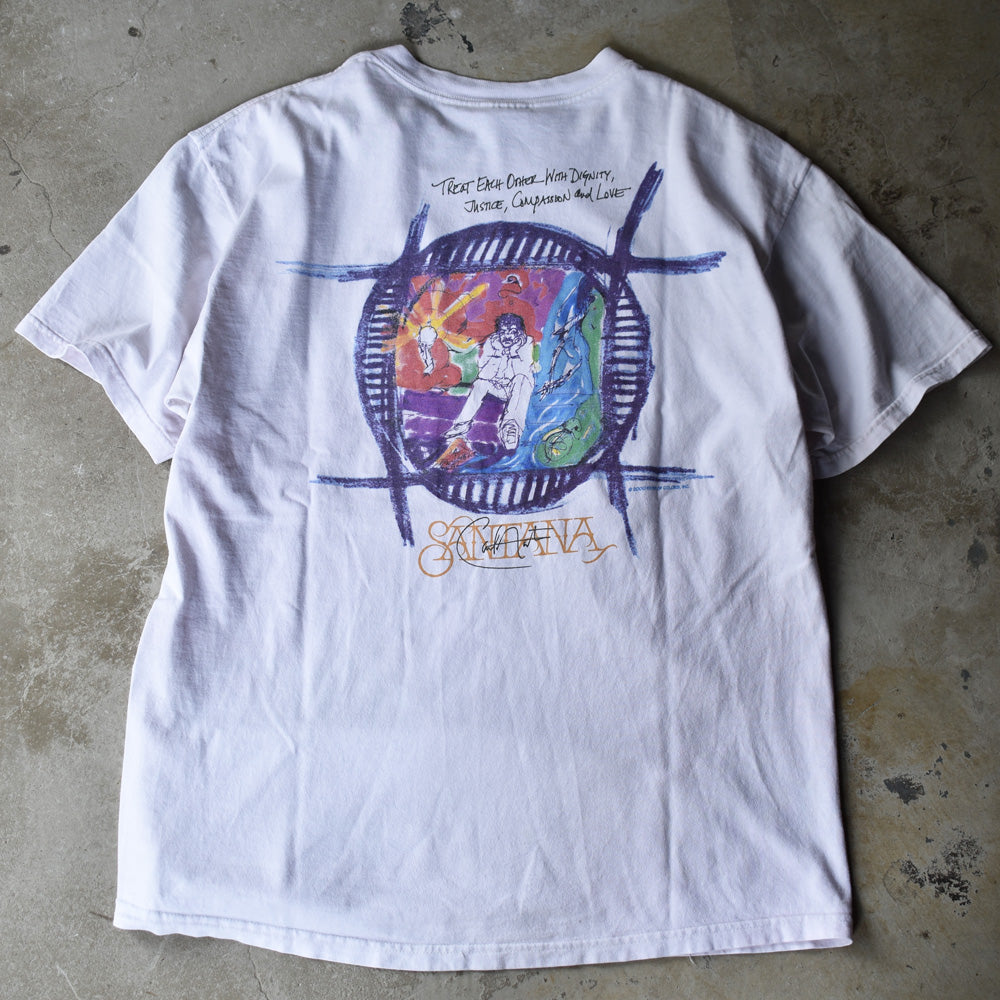 Y2K Hard Rock Cafe/ハードロックカフェ シグネチャーシリーズ! “Carlos Santana/カルロス・サンタナ” Tee 220715