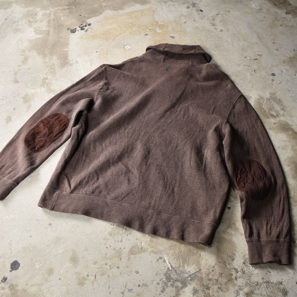 Polo Ralph Lauren/ポロ ラルフローレン エルボーパッチ ショールカラー プルオーバー 230303