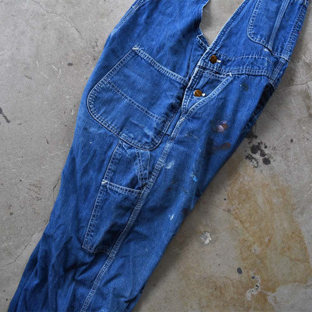 70’s Carhartt 雰囲気◎ ペンキ! デニムオーバーオール 230117