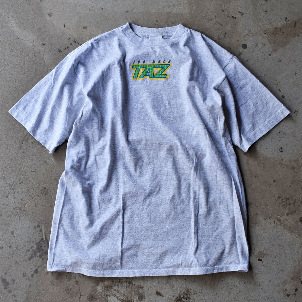 90's Looney Tunes/ルーニー・テューンズ "TOO MUCH TAZ" Tシャツ 230412
