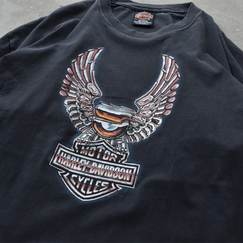 Y2K　Harley-Davidson/ハーレー・ダビッドソン logo Tee　220828