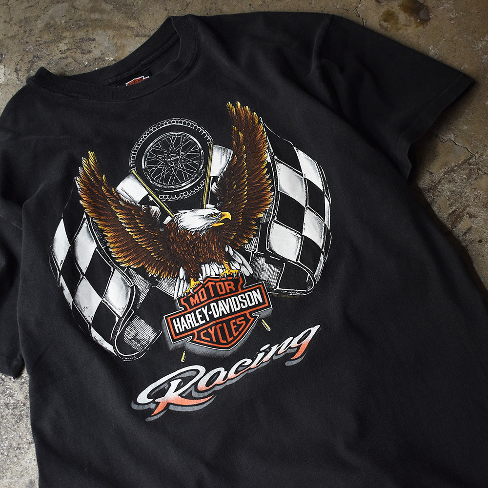 90's　Harley-Davidson/ハーレーダビッドソン イーグル！Tee　220619H