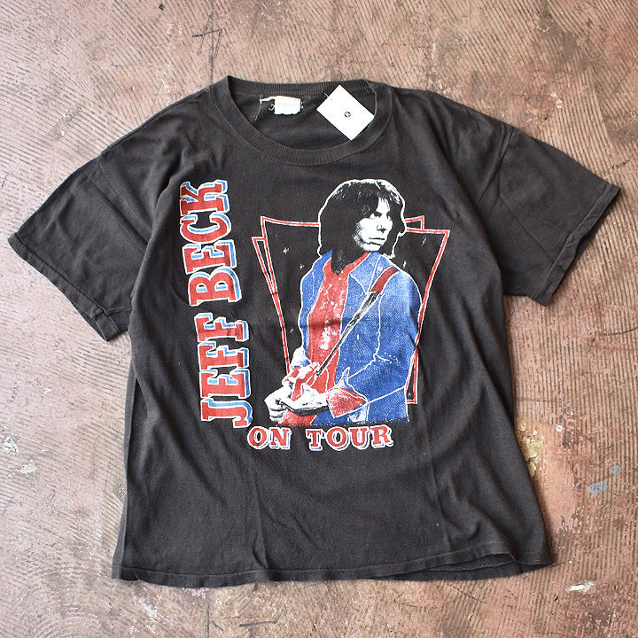 累計300万枚突破 公式 レア 90s JEFF BECK Tシャツ バンT ツアーT 古着