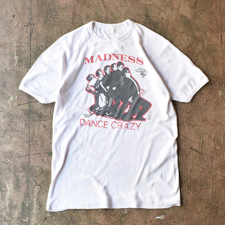 80's　MADNESS/マッドネス　Dance Crazy Tシャツ　ヨーロッパ製