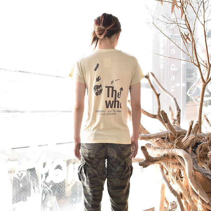 80's THE WHO "Toronto 1980" コンサート ロック Tシャツ