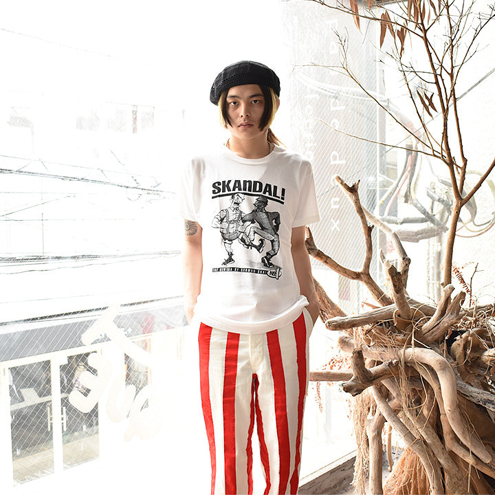 80's Ska... Ska... Skandal! "No1" Tシャツ Y33