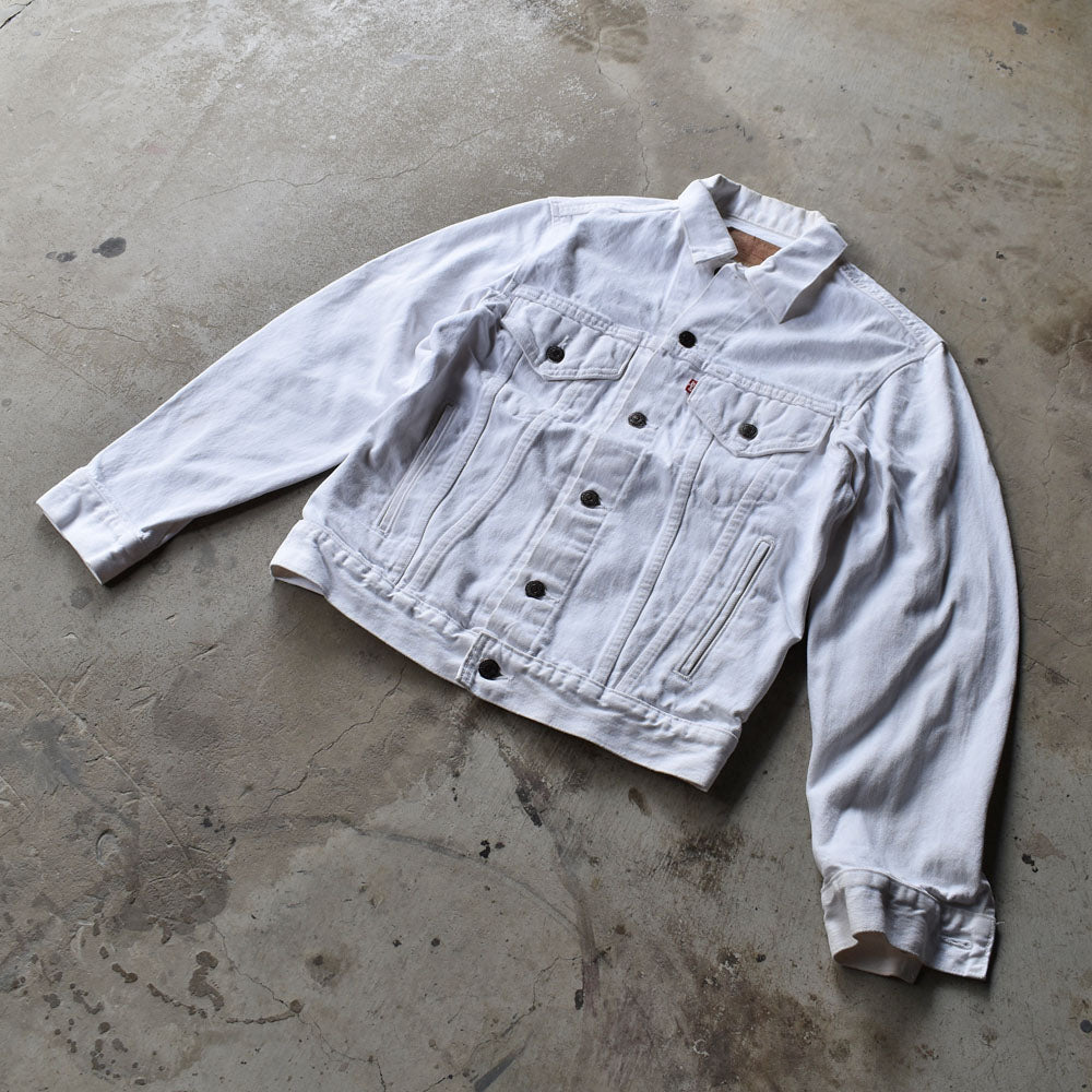 80's　Levi's/リーバイス 希少！WHITE デニムジャケット　USA製　230326