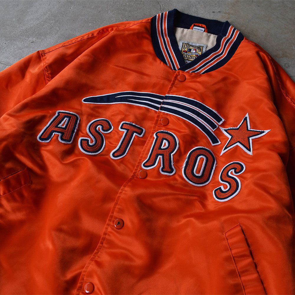 Astros jacket 2025 mitchell and ness