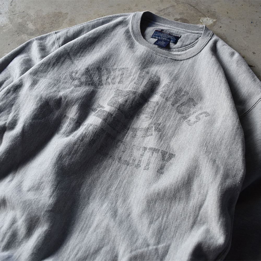 Y2K Champion/チャンピオン “SAINT FRANCIS UNIVERSITY” 3段プリント!RWスウェット 221117