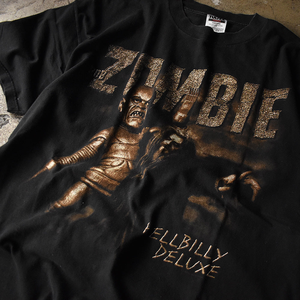 約585cm肩幅rob zombie【ロブゾンビ】vintage バンド Tシャツ