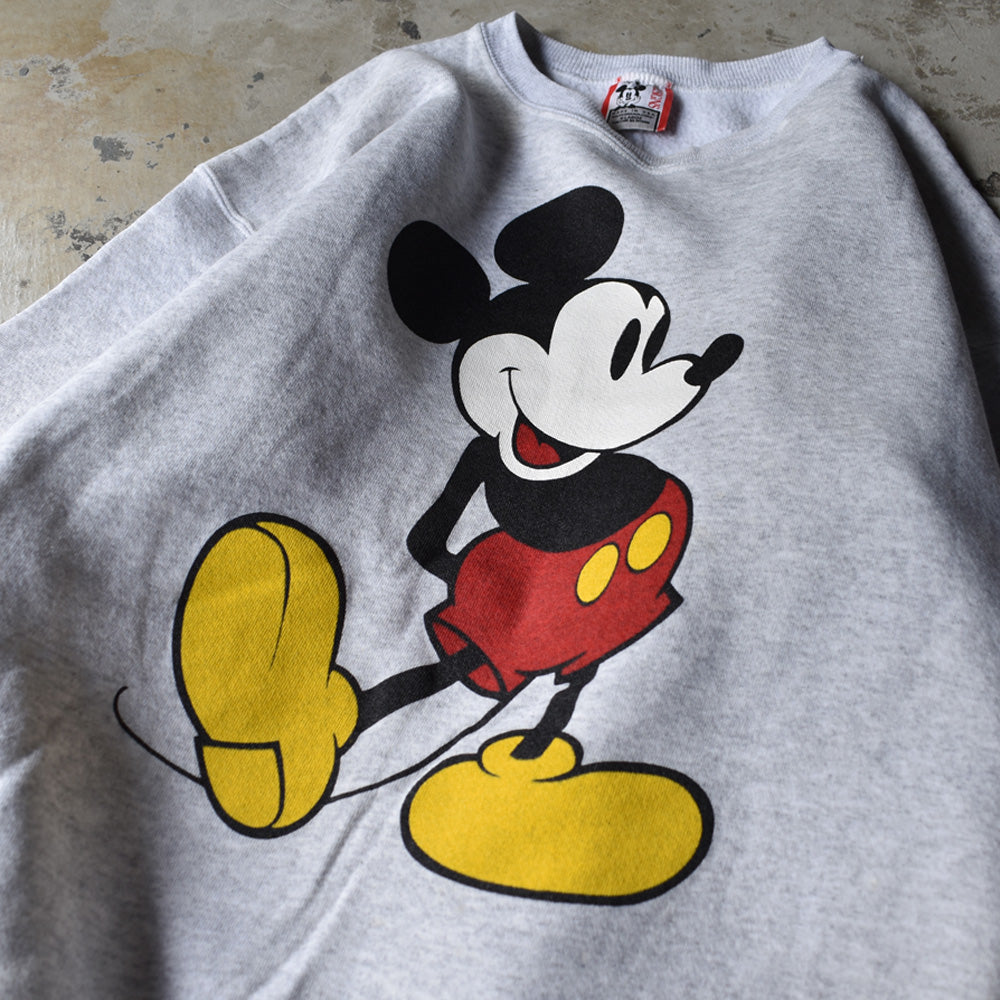 90's　Disney/ディズニー “Mickey” スウェット　USA製　221012