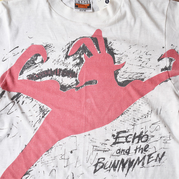 70's-80's　Echo&The Bunnymen/エコー&ザ・バニーメン　"The Pictures On My Wall" Tシャツ　USA製　
