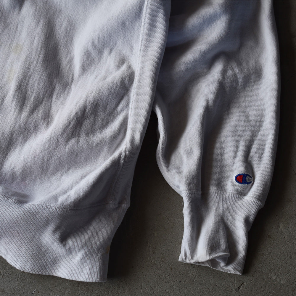 90's Champion/チャンピオン “ARIS ISOTONER” ホワイト! RWスウェット USA製 220802