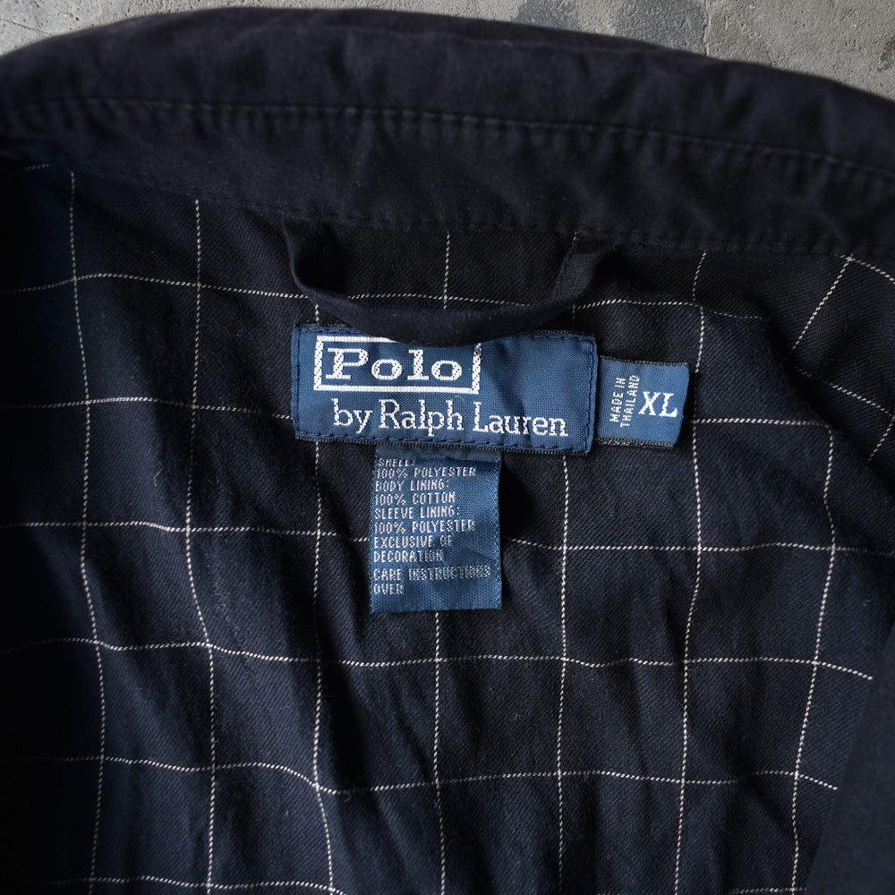90's Polo Ralph Lauren/ポロ ラルフローレン チェックライナー スイングトップジャケット 230314