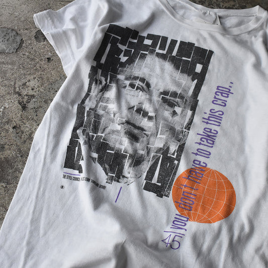 80's　The Style Council/スタイル・カウンシル "Walls Come Tumbling Down！" Tee　Euro製　 220827H