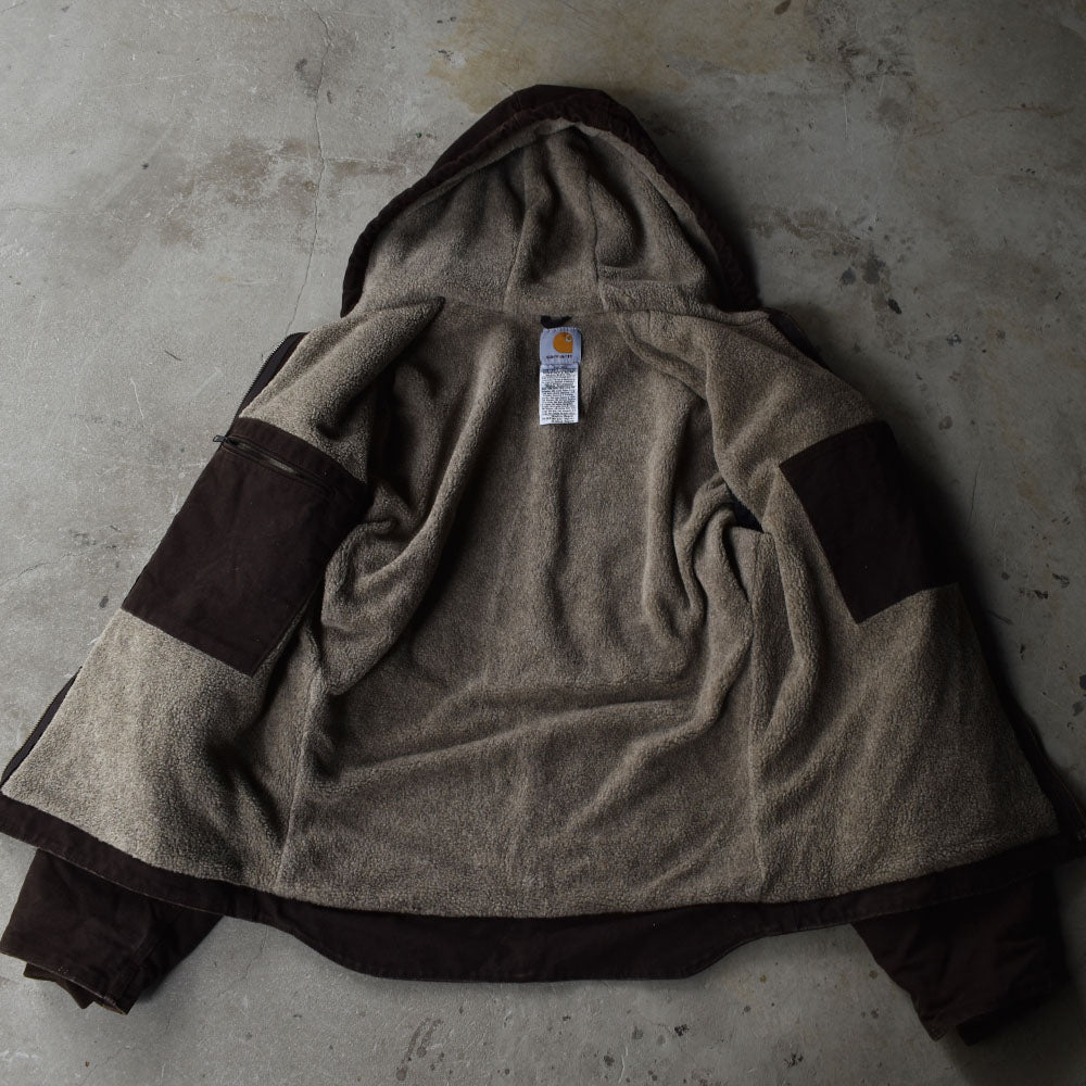 Carhartt/カーハート ボアライナー ダック地 ジップアップ パーカー 221203