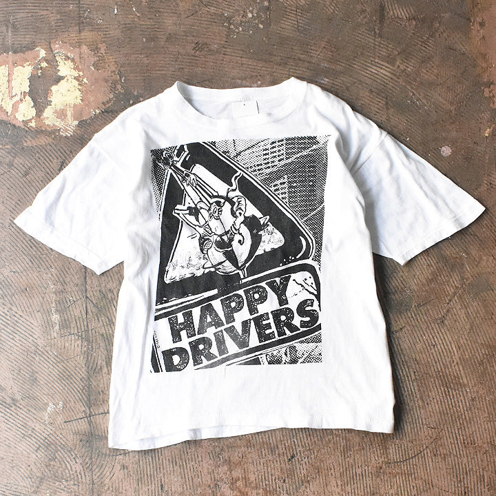 80's Happy Drivers/ハッピードライバーズ Tシャツ コピーライト入り