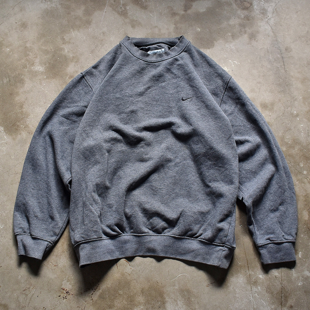 NIKE/ナイキ 刺繍 small swoosh logo GRY スウェット 230413