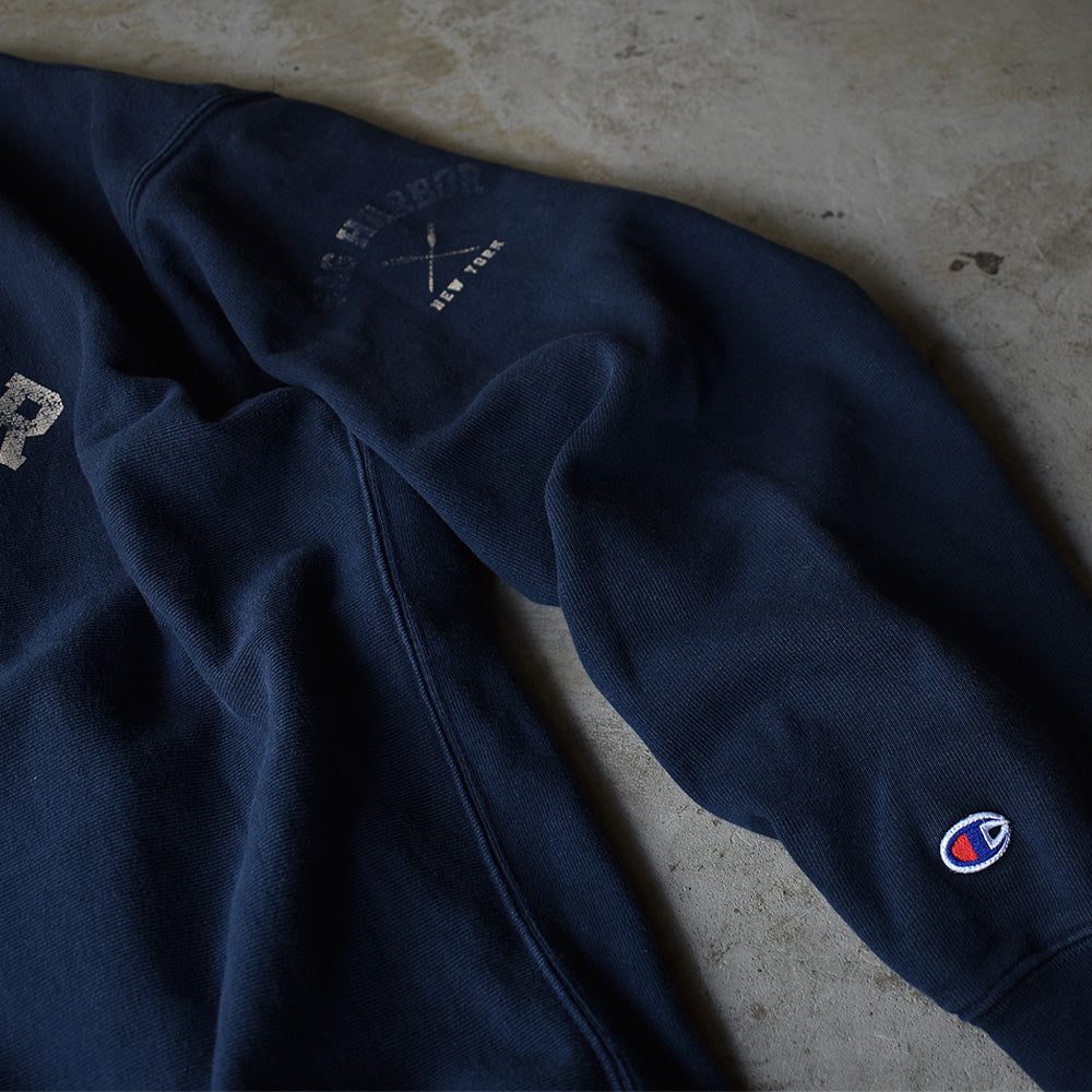 Y2K Champion/チャンピオン 3段プリント "SAG HARBOR" RWスウェット 220827