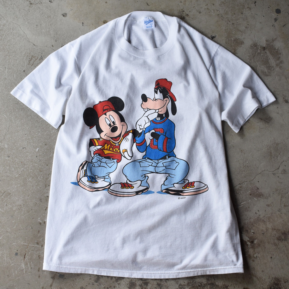 vintage disney mickey parody t shirt 90s - Tシャツ/カットソー(半袖