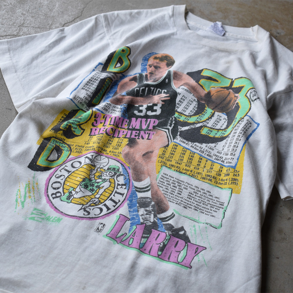 80's　NBA Boston Celtics/ボストン・セルティックス “#33 Larry Bird” Tee　USA製　220709