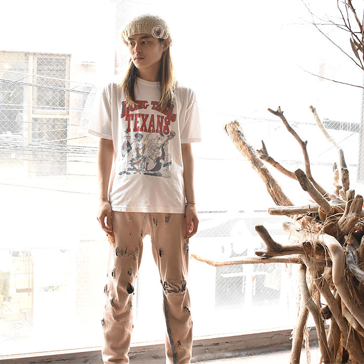 80's The Long Tall Texans "Five Beans In The Wheel" ロック Tシャツ