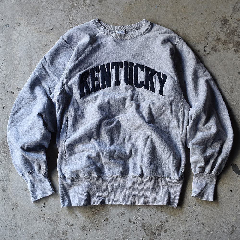 90's Champion/チャンピオン “KENTUCKY” ワッペン刺繍 RWスウェット 221103